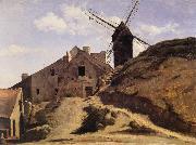 The Moulin of the Calette in Montmartre